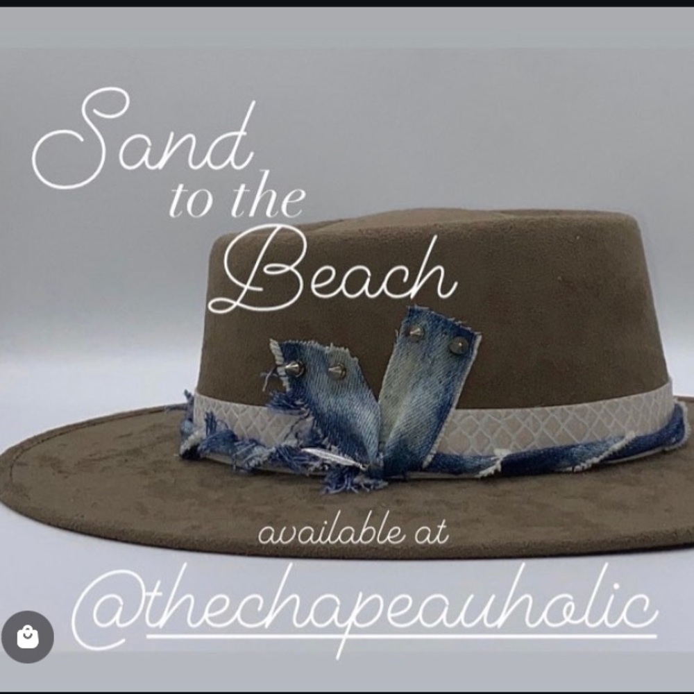 “Sand to the Beach” by The Chapeauholic